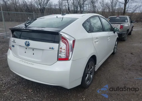 2013 Toyota Prius Three Se из США, поврежденный, VIN JTDKN3DU6D5586849